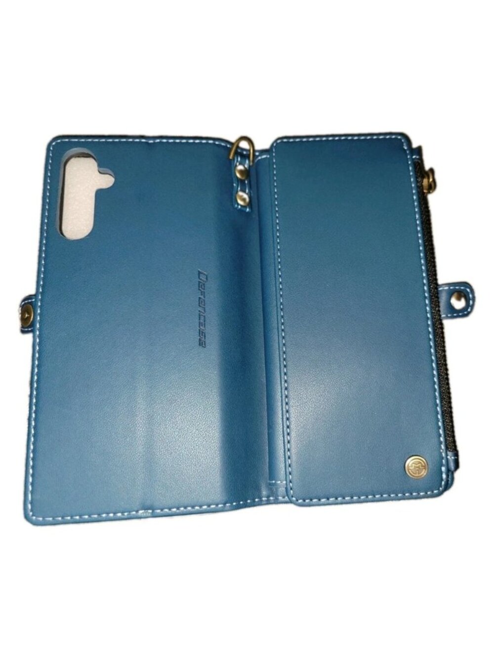 Defencase Compatible with Galaxy A14 5G Case Wallet with RFID Blocking Card